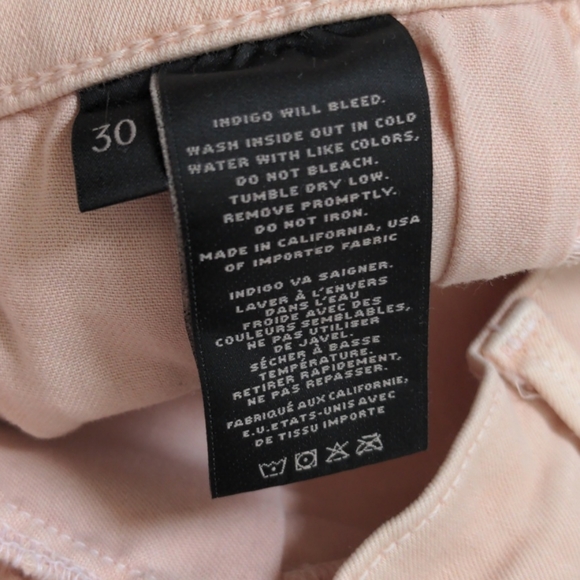 J Brand Women's Pink Jeans - Picture 5 of 7